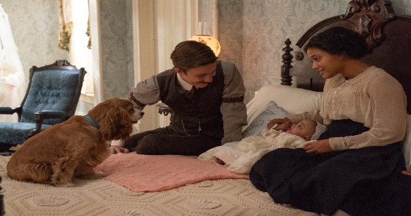 lady and the tramp, romance, live action, tessa thompson, justin theroux, review, walt disney pictures, disney plus