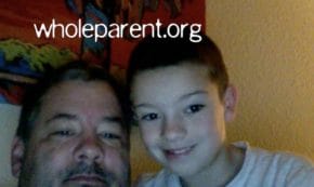 before the divorce with my son