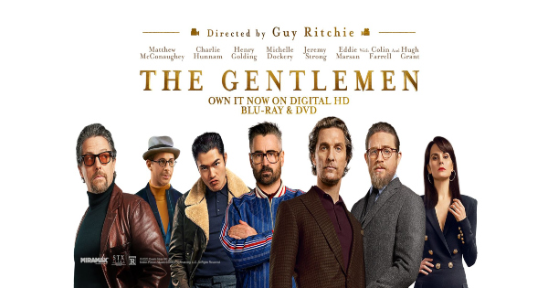 the gentlemen, action, comedy, hugh grant, guy ritchie, blu-ray, review, stx films, universal pictures