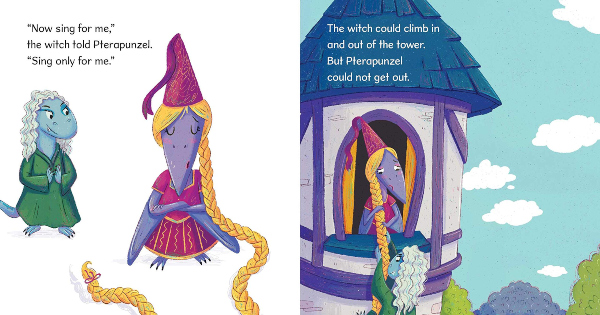 pterapunzel, once before time, children's fiction, christy webster, net galley, review, andrews mcmeel publishing