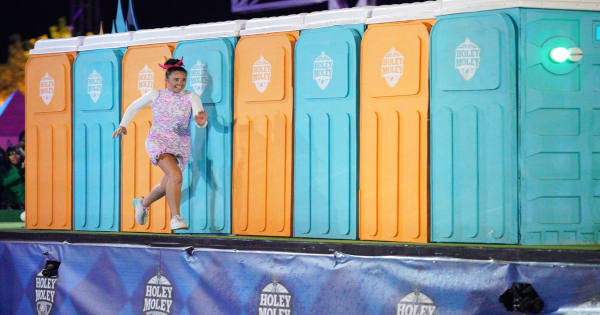 don't attempt this in clogs, holey moley, tv show, sports, competition, season 2, review, abc