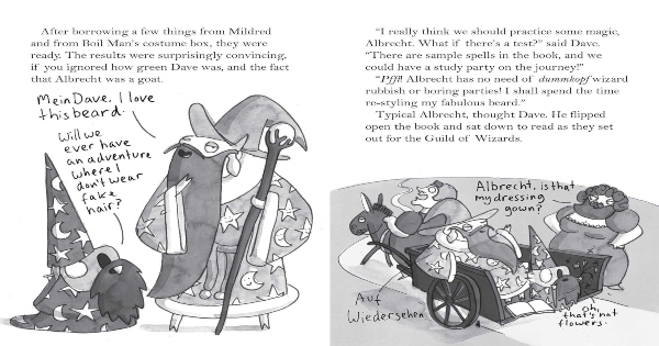 wizarding for beginners, chidlren's fiction, elys dolan, net galley, review, andrews mcmeel publishing