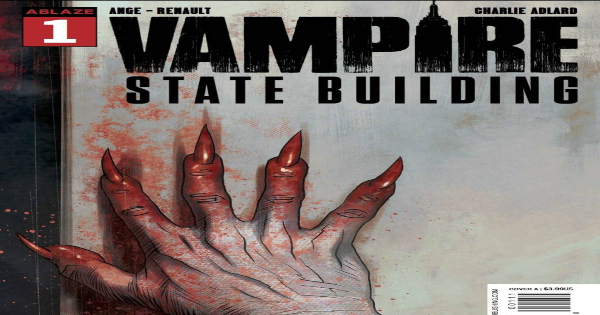 vampire state building, comic, graphic novel, horror, patrick renault, net galley, review, diamond book distributors