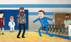 hoops, tv show, animated, comedy, season 1, review, netflix