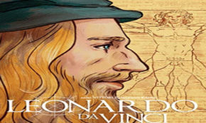 leonardo da vinci, biography, comic, graphic novel, marwan kahil, net galley, review, papercutz