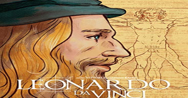 leonardo da vinci, biography, comic, graphic novel, marwan kahil, net galley, review, papercutz
