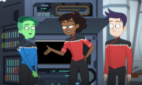 second contact, lower decks, star trek, tv show, animated, comedy, pilot, review, cbs all access