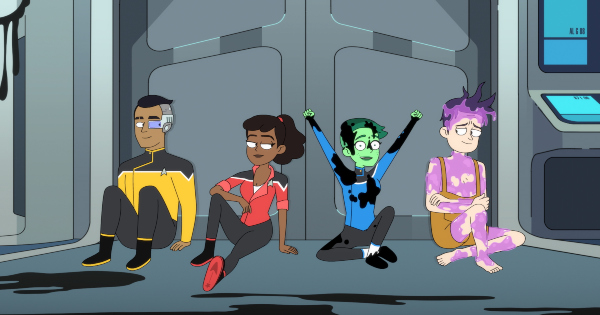 second contact, lower decks, star trek, tv show, animated, comedy, pilot, review, cbs all access