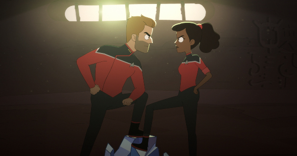 temporal edict, lower decks, star trek, tv show, animated, comedy, season 1, review, cbs all access