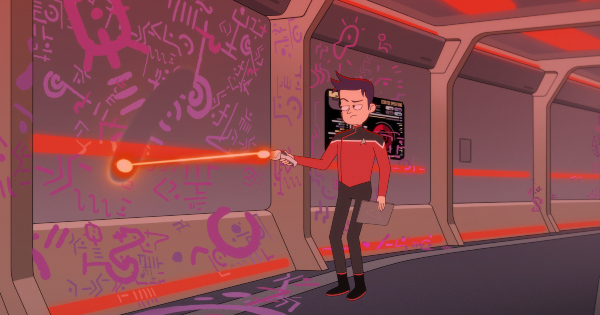 temporal edict, lower decks, star trek, tv show, animated, comedy, season 1, review, cbs all access